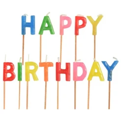 Tårtljus Happy Birthday