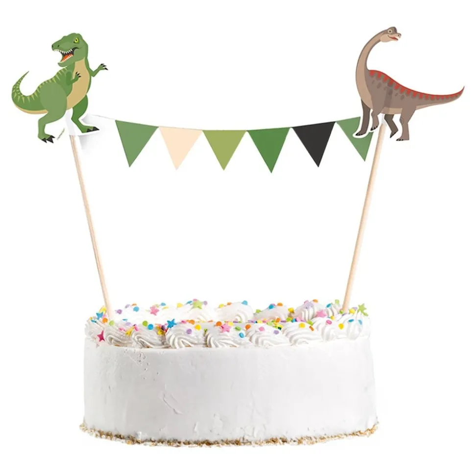Tårtvimpel Happy Dinosaur