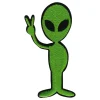 Tygmärke Alien