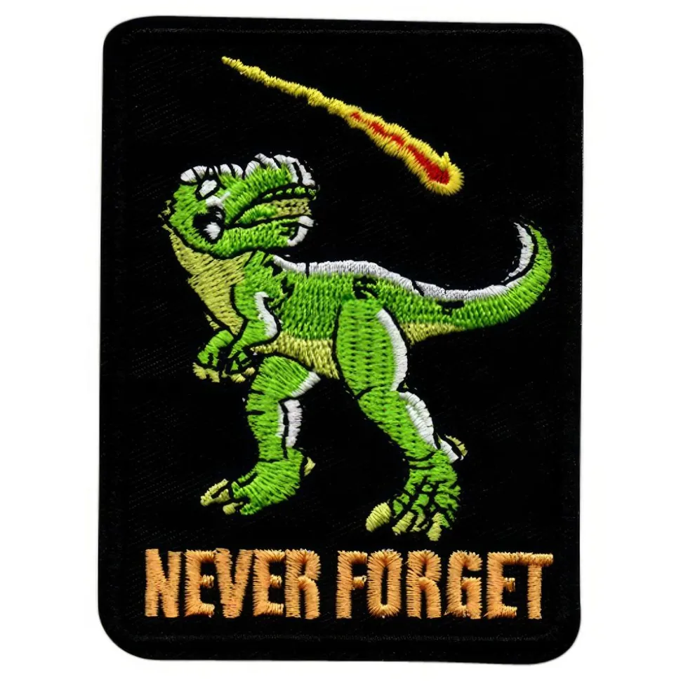 Tygmärke Never Forget