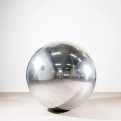 Uppblåsbar Spegelboll Silver