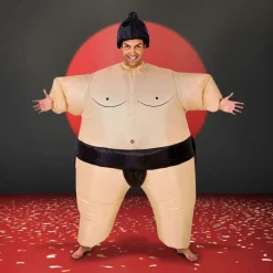 Uppblåsbar Sumo Maskeraddräkt