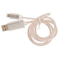 USB Laddningskabel med LED