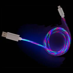 USB Laddningskabel med LED