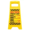 Varningsskylt Help Desk Price List