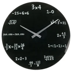 Väggklocka för Matematiker