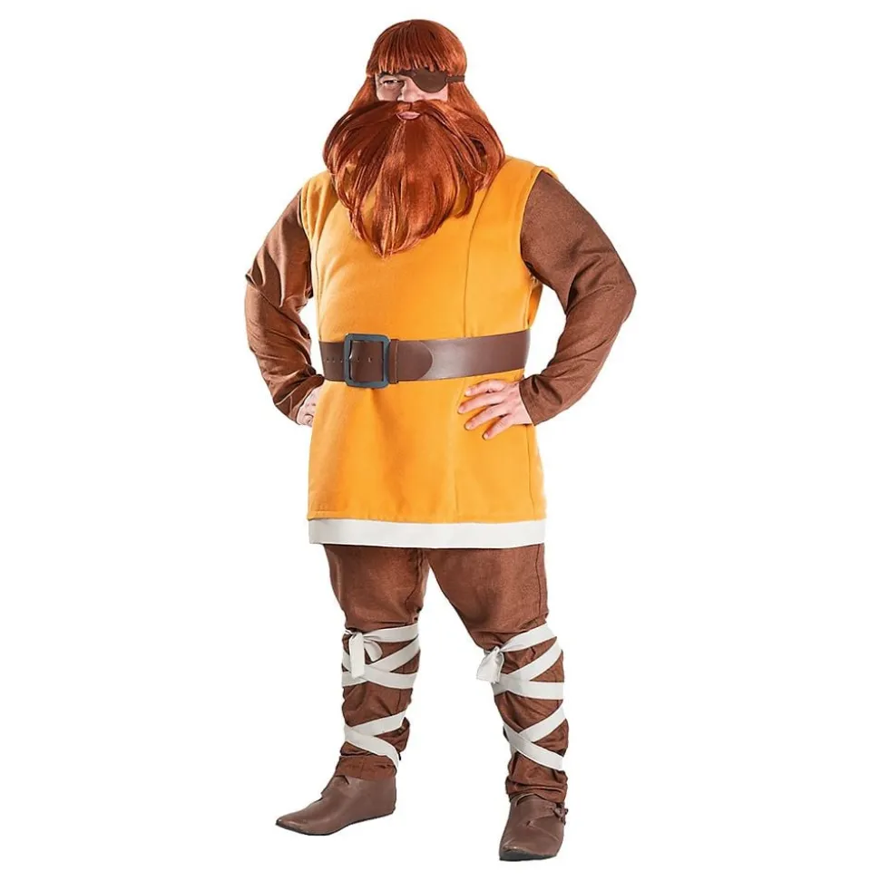Vicke Viking Halvar Maskeraddräkt