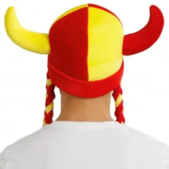 Vikingahjälm Spanien med Flätor