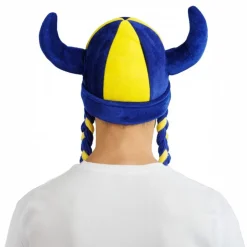 Vikingahjälm Sverige med Flätor
