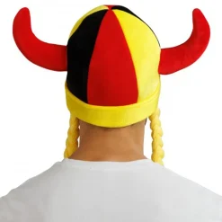 Vikingahjälm Tyskland med Flätor