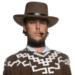Vilda Västern Cowboyhatt Brun