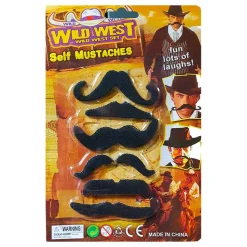 Vilda Västern Cowboy Mustascher