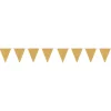 Vimpelgirlang Glitter Guld