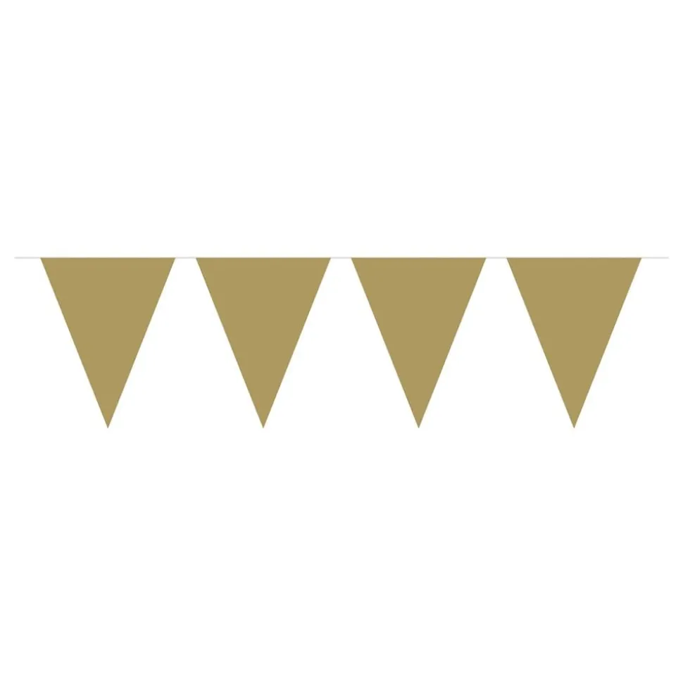 Vimpelgirlang Guld Stor