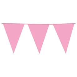Vimpelgirlang Rosa Stor