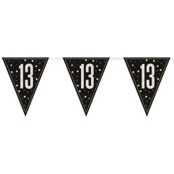 Vimpelgirlang 13 Svart/Silver