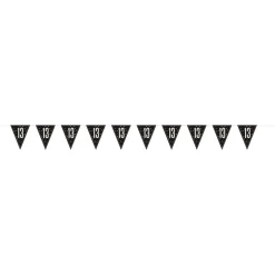 Vimpelgirlang 13 Svart/Silver