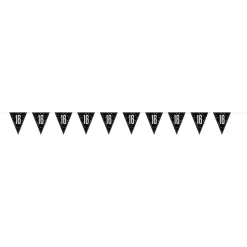 Vimpelgirlang 16 Svart/Silver
