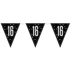 Vimpelgirlang 16 Svart/Silver
