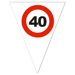 Vimpelgirlang Trafikskylt 40