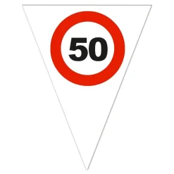 Vimpelgirlang Trafikskylt 50