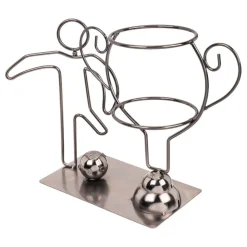 Vinställ i Metall Fotboll