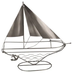 Vinställ i Metall Segelskepp