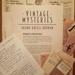 Vintage Mysteries Grand Hotell Hörnan
