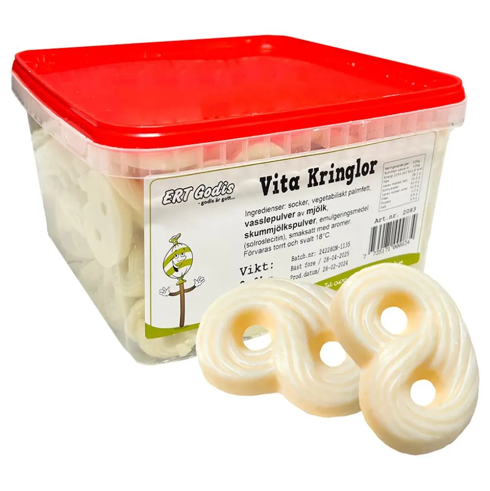Vita Chokladkringlor Storpack