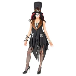 Voodoo Prästinna Maskeraddräkt