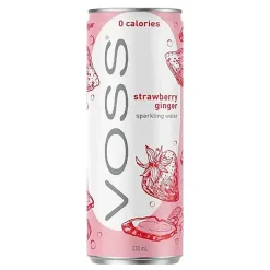 Voss Kolsyrat Vatten Strawberry Ginger