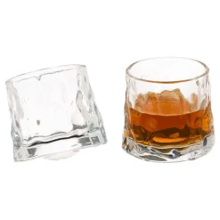 Whiskyglas On The Rocks