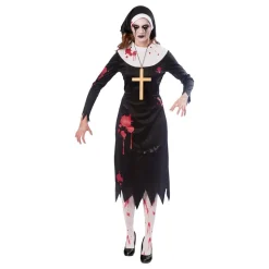 Zombie Nunna Maskeraddräkt