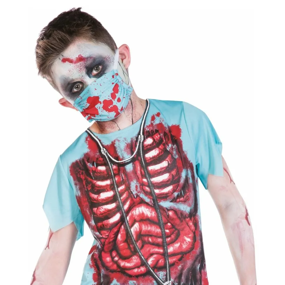 Zombie Kirurg Barn Maskeraddräkt